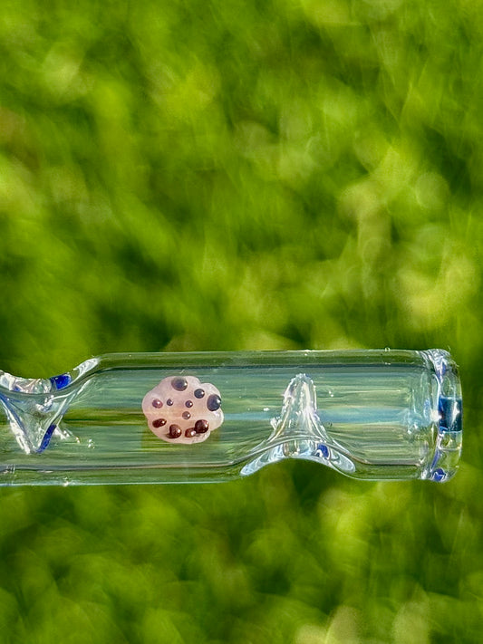 Cookie Monster Glass Tip (Made To Order)