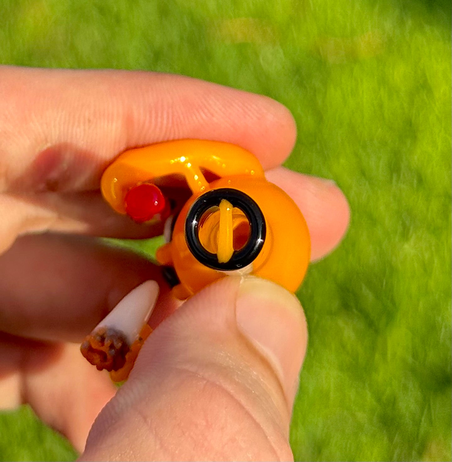 Jake The Dog Glass Tip (Made To Order)