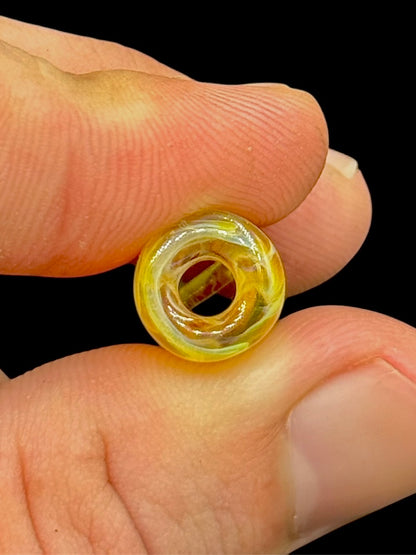 NS-013 Amber Purple Glass Tip (Made To Order)